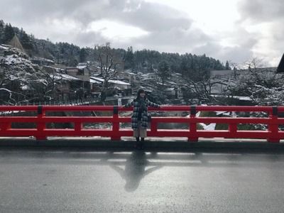 小畑優奈ちゃん、満点笑顔が飛騨高山の豪雪をも溶かす！